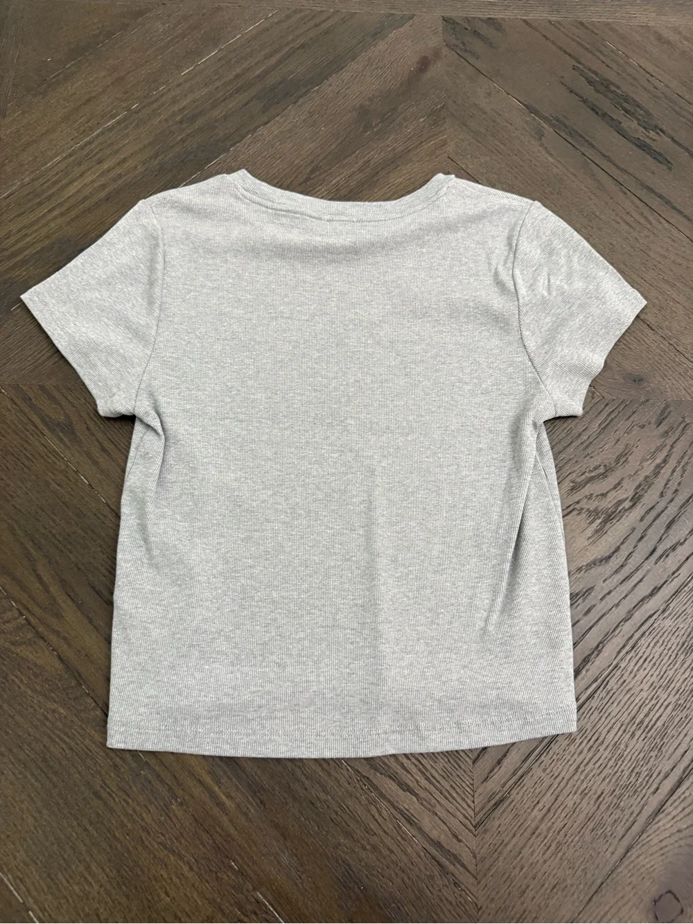 J. Crew Gray Short Sleeve Tee